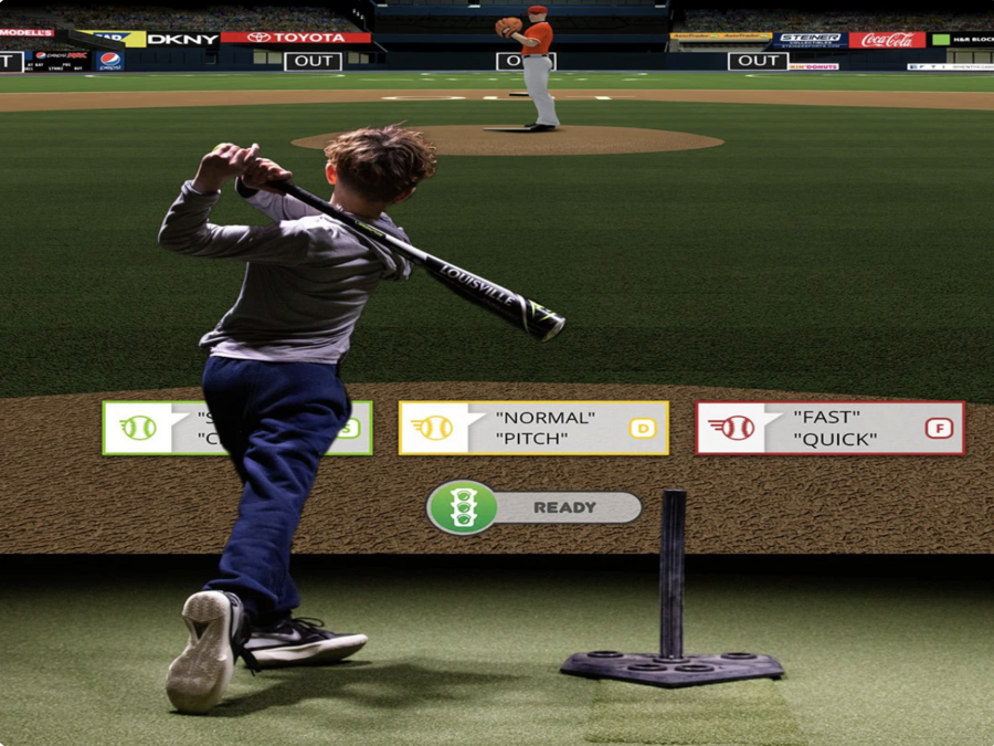 Baseball arcade game for golf simulators thanks to TruGolf Multisport arcade.