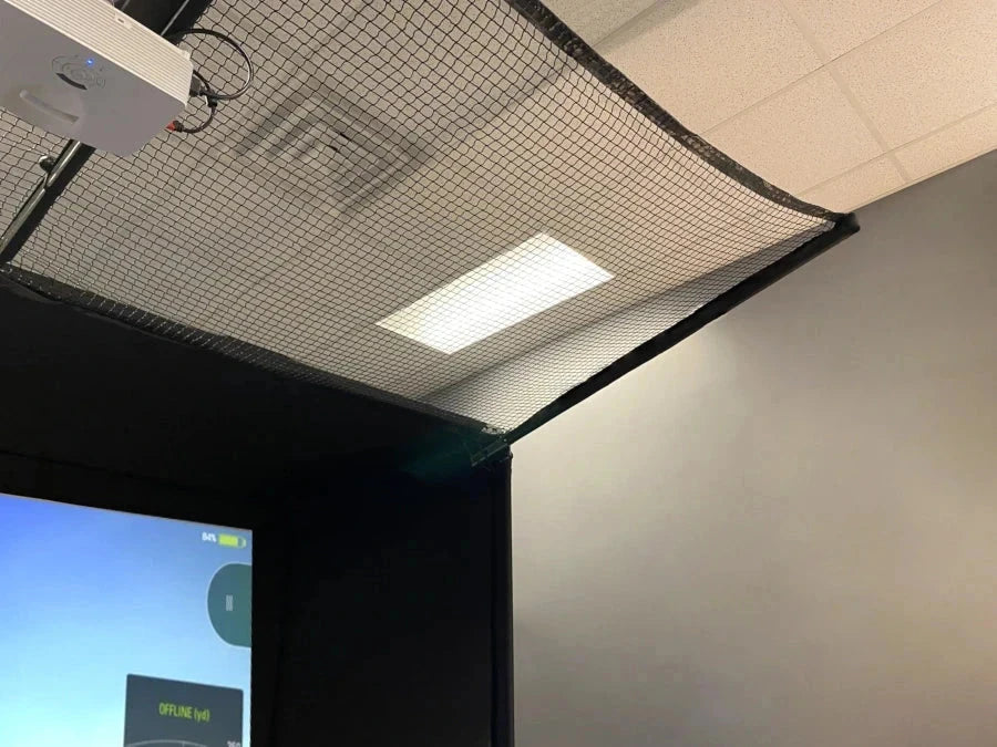 DIY Golf Simulator Hitting Enclosure Bay by Allsportsystems