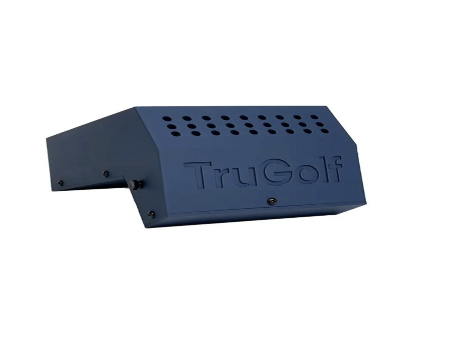 Front facing view of the TruGolf MultiSport Arcade accessory for golf simulators.