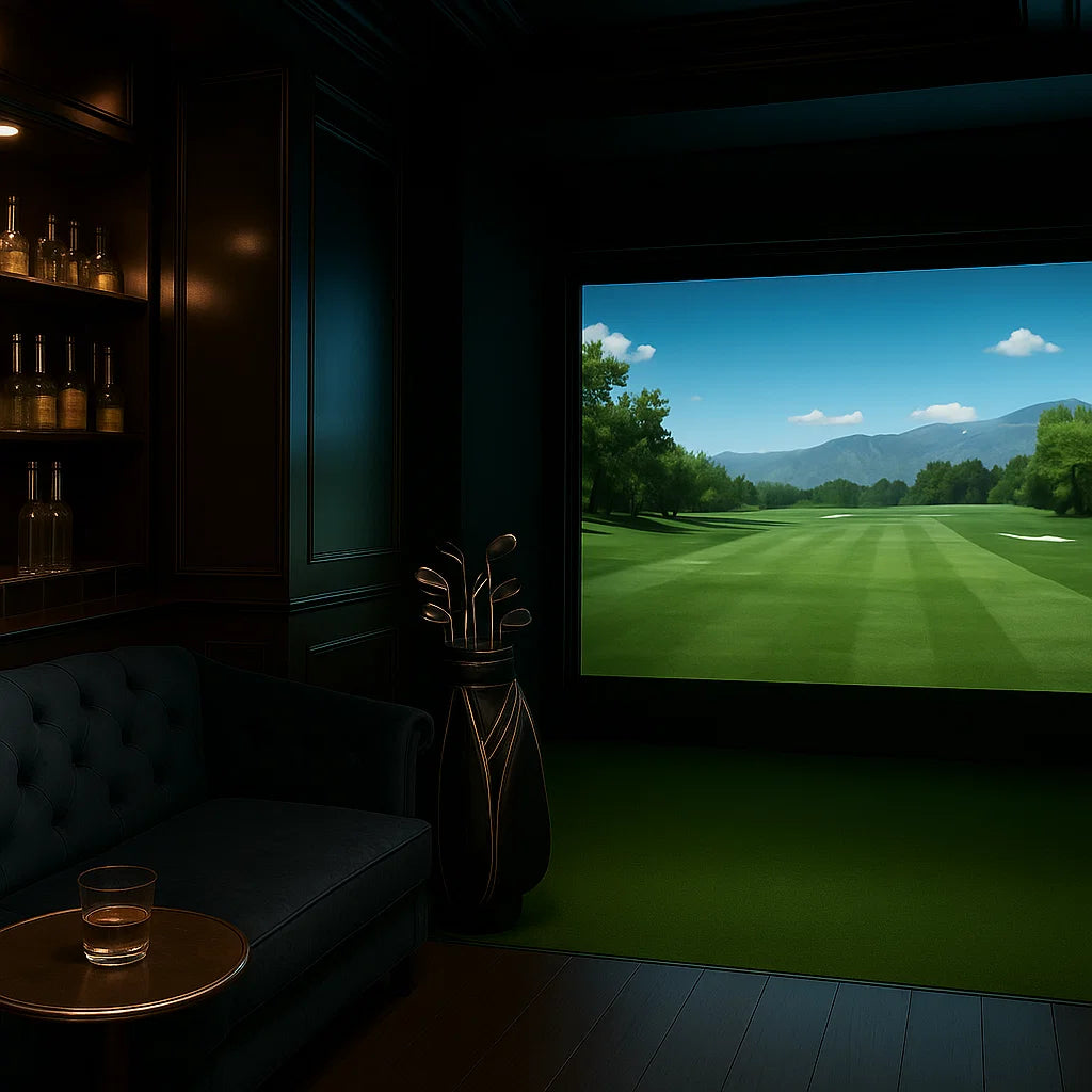 Skilled golf simulator installers available throughout the USA through ALLSPORTSYSTEMS.