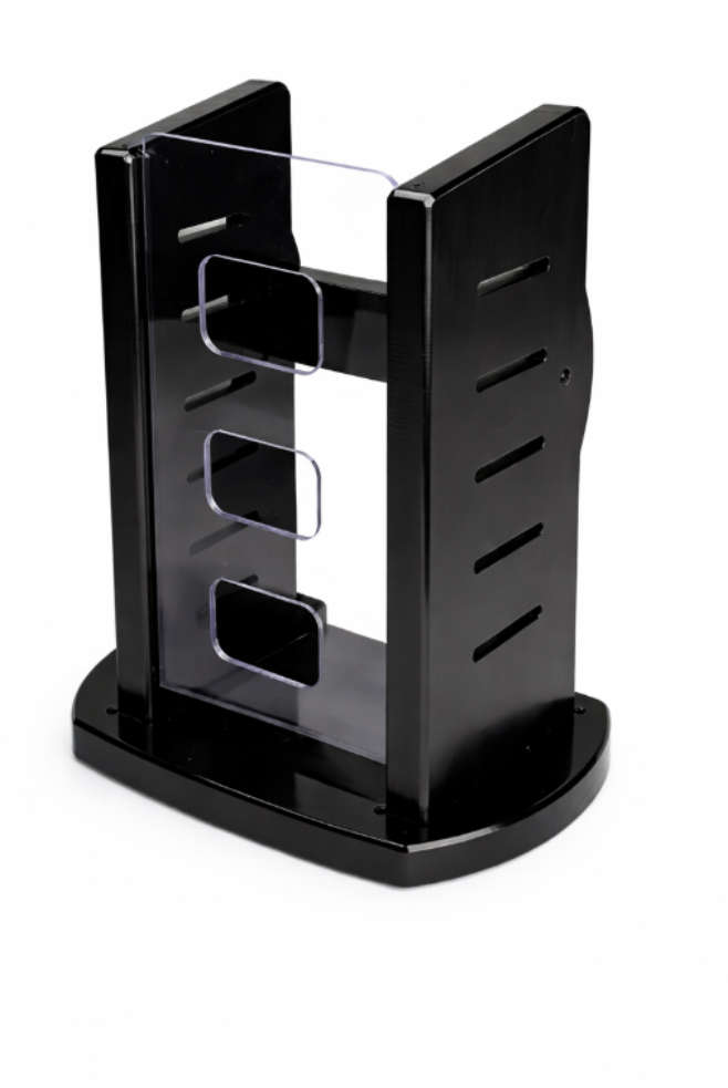Custom protective shield for the GOLFJOY Spica 3 portable launch monitor.
