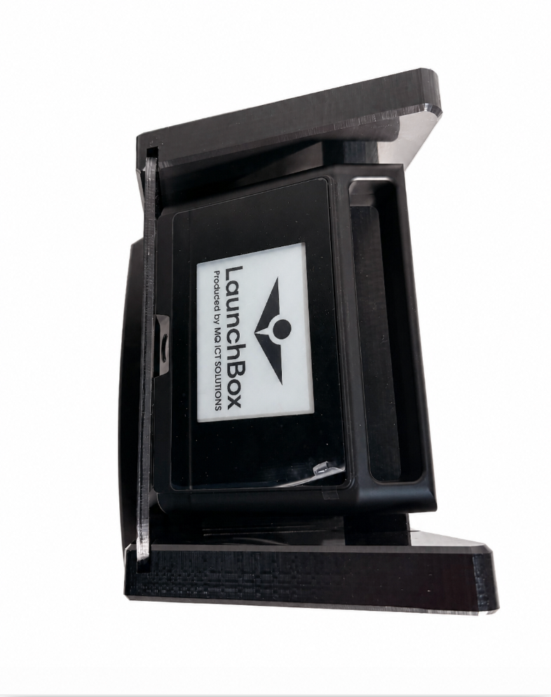 Top view of the strongest portable golf launch monitor case by AllSportSystems.