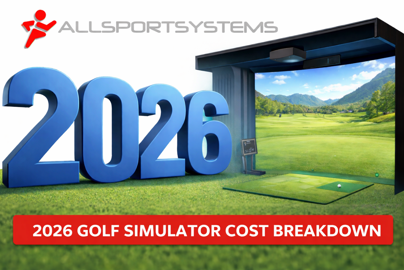 The true cost breakdown for golf simulators in 2026.