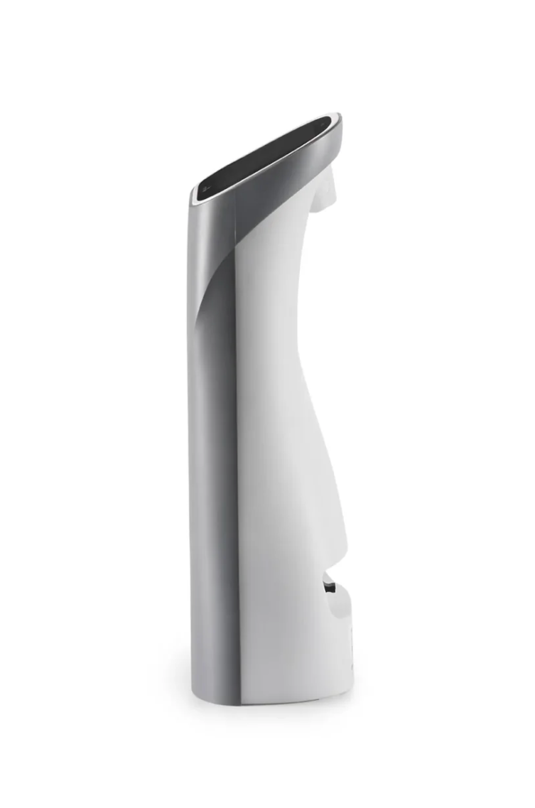 Side shot view of the portable GOLFJOY Spica 3 launch monitor.