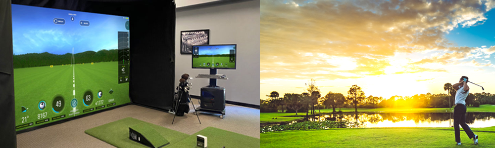 Affordable home golf simulators from AllSportSystems