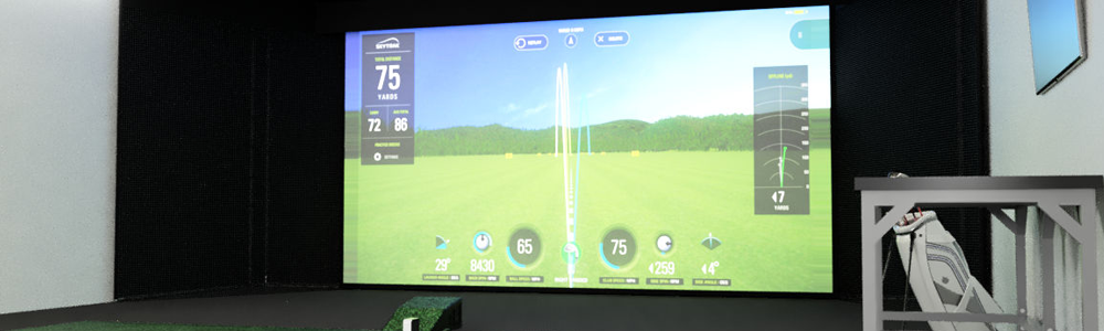 Budget-friendly home golf simulators and components at AllSportSystems.