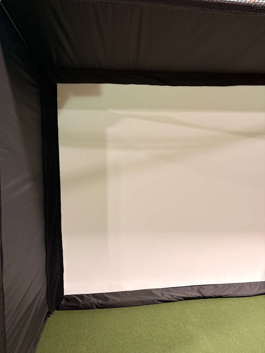 Prevent damage and protect players with screen edge foam padding inserts designed for golf simulators.