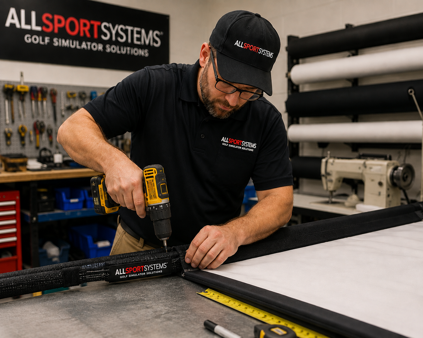 Customized golf simulator products and accessories are our specialty at ALLSPORTSYSTEMS.