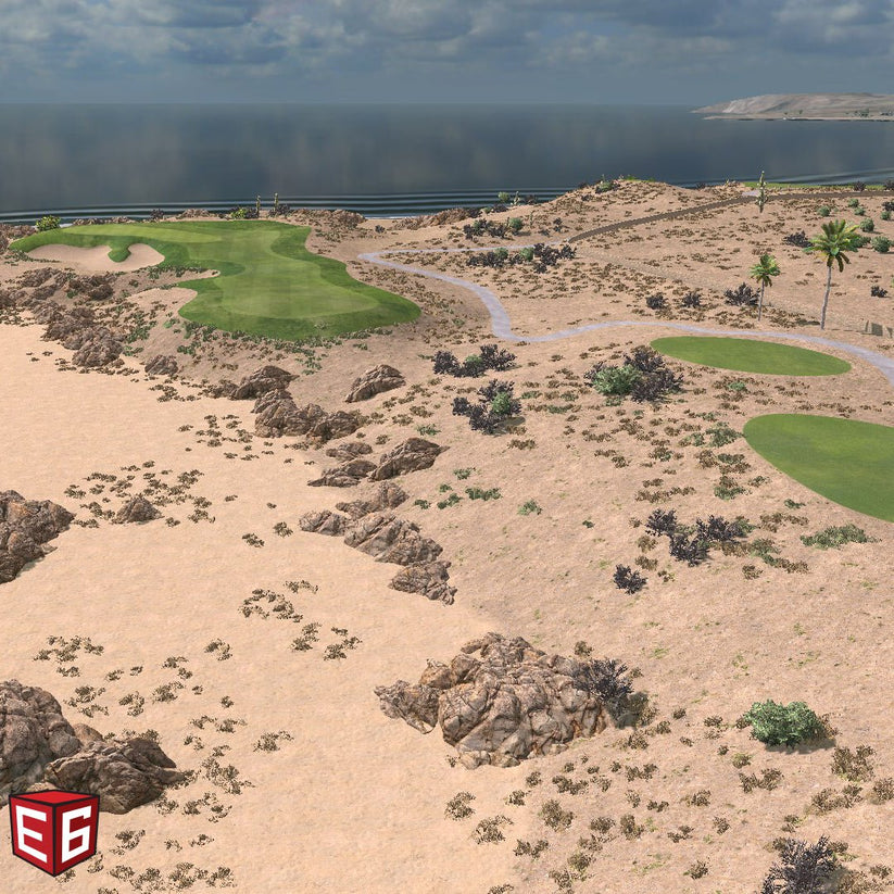 E6 Connect golf simulator software is included for free when you purchase the TruGolf LaunchBox from ALLSPORTSYSTEMS.