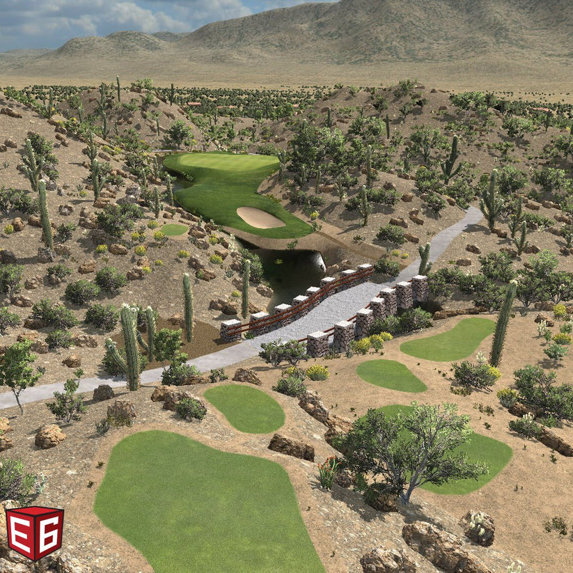 E6 Connect golf simulator software is included for free when you purchase the TruGolf LaunchBox from ALLSPORTSYSTEMS.