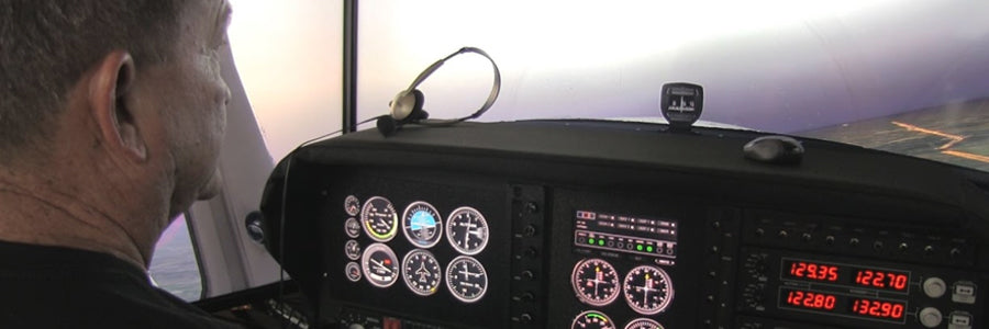 Home Flight Simulator Panels from Allsportsystems. Customize for any airplane and works with any flight sim software.