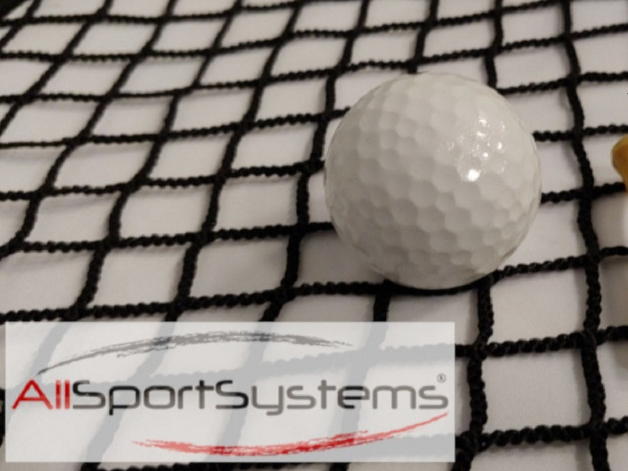 Golf Simulator Hitting enclosure protective netting from Allsportsystems