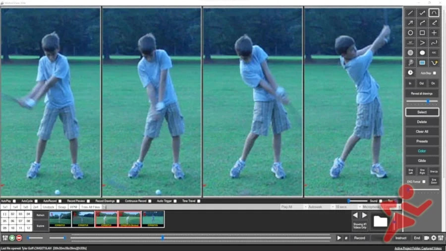 MotionView™ Video Analysis Coaching Software for Golf