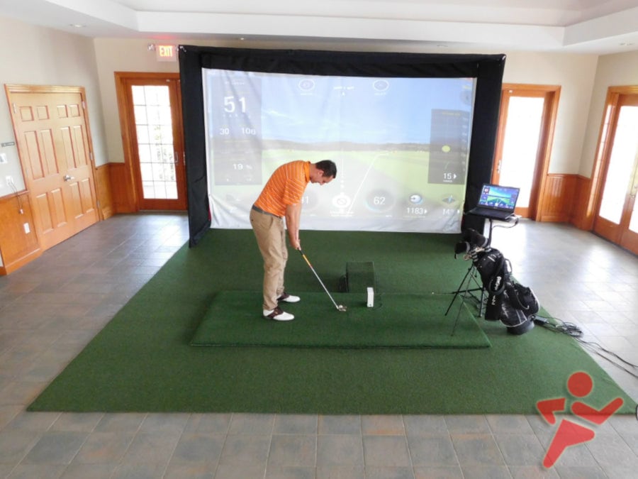 TurfRoll™ Premium Artificial Turf for Home Golf Simulator Flooring - Shipping Extra